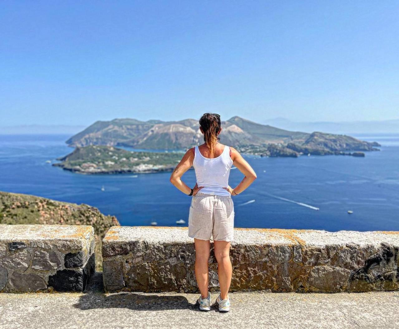 Punta Sallustro Lipari Bagian luar foto